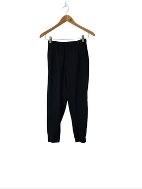 Aritzia Babaton Women's Size XS Dexter Pant Pull-on Tuxedo Pants Black Stretch